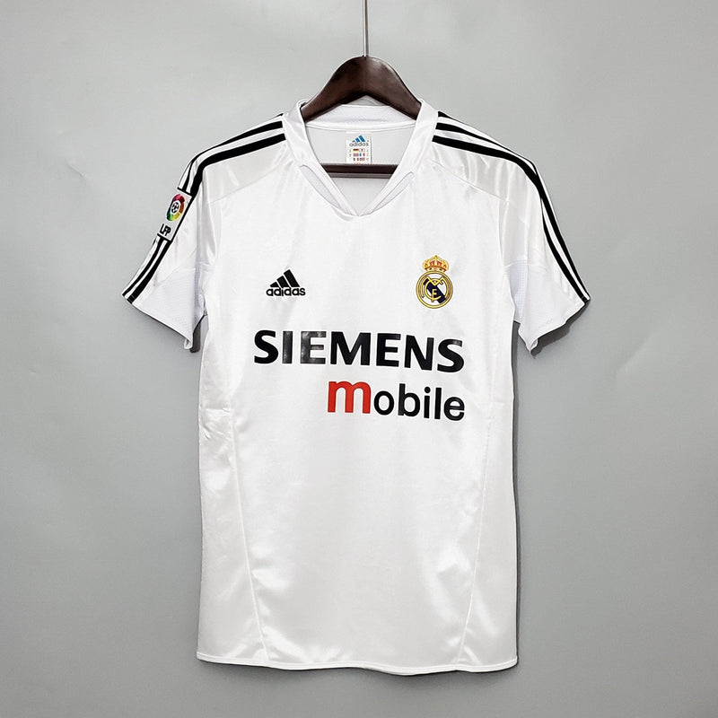 Camisa Retrô Real Madrid 2004/05 Home - FutStore Oficial!