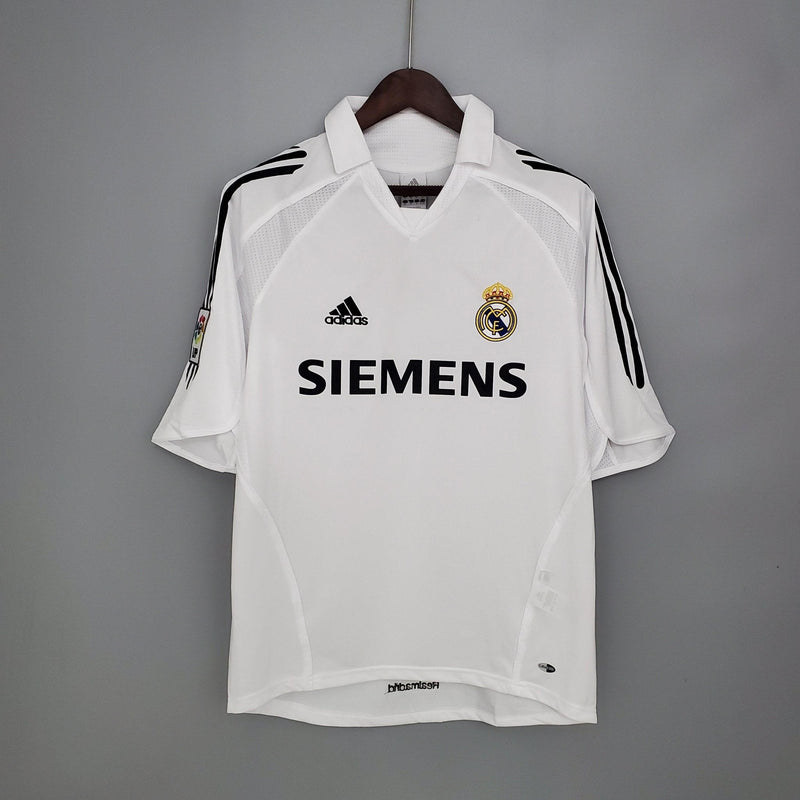 Camisa Retrô Real Madrid 2005/06 Home - FutStore Oficial!