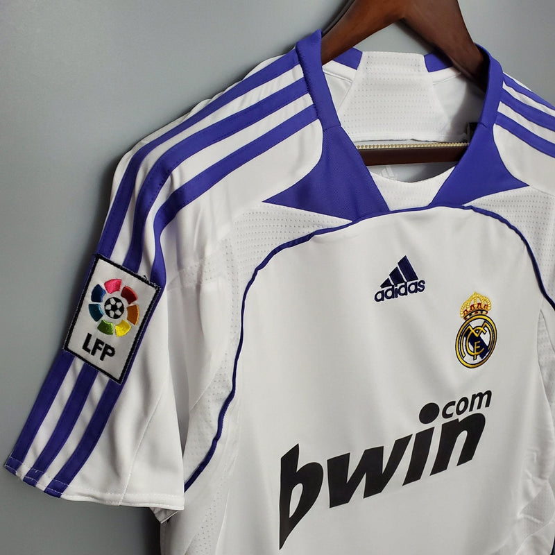 Camisa Retrô Real Madrid 2007/08 Home - FutStore Oficial!