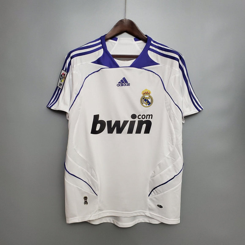 Camisa Retrô Real Madrid 2007/08 Home - FutStore Oficial!