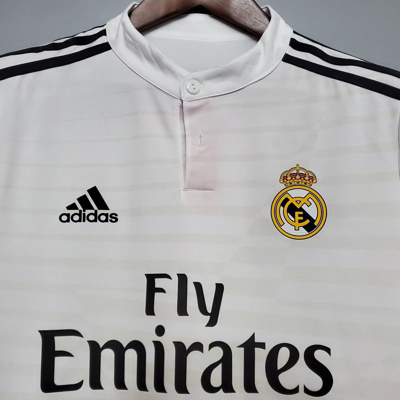 Camisa Retrô Real Madrid 2014/15 Home - FutStore Oficial!