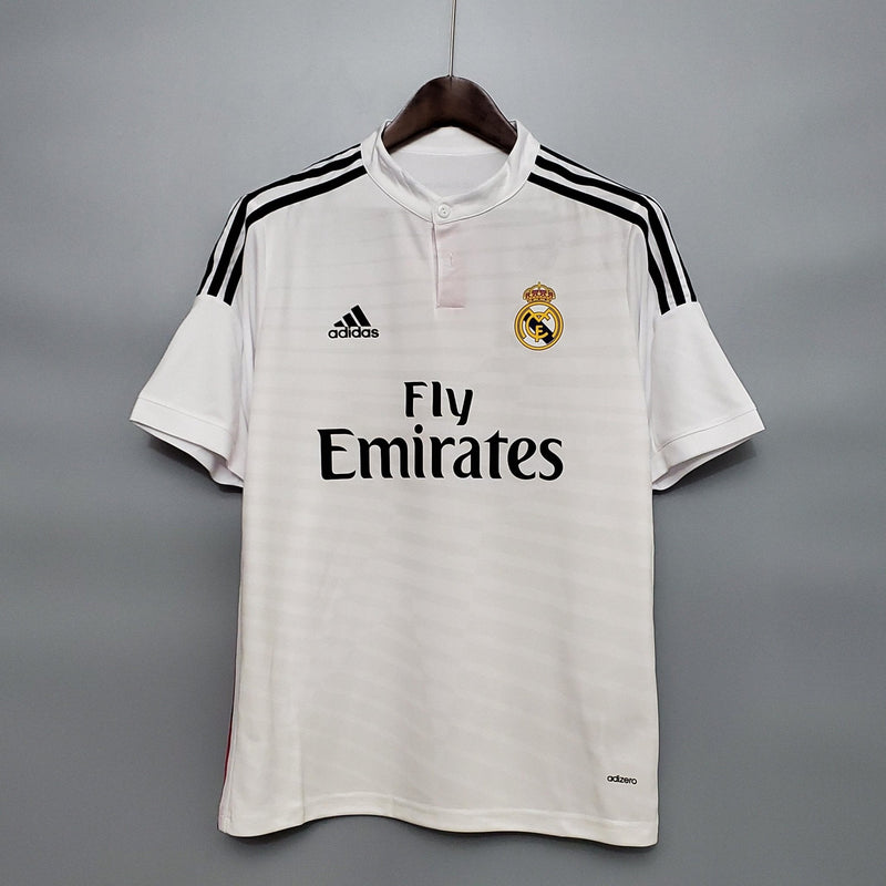 Camisa Retrô Real Madrid 2014/15 Home - FutStore Oficial!