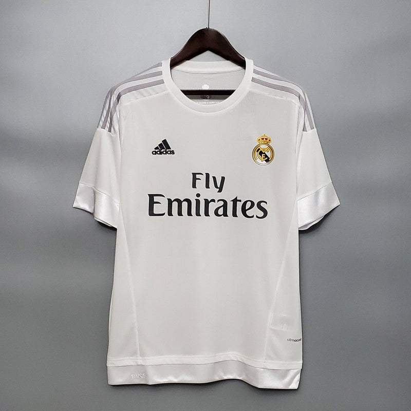 Camisa Retrô Real Madrid 2015/16 Home - FutStore Oficial!