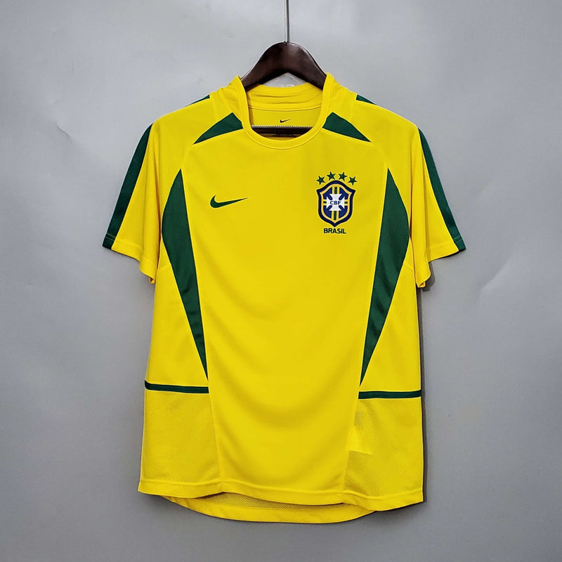 Camisa Retrô Seleção Brasil 2002/02 Home - FutStore Oficial!