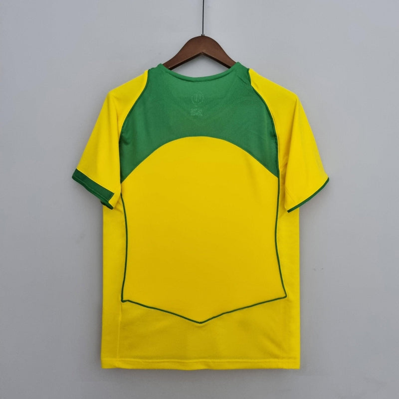 Camisa Retrô Seleção Brasil 2004/06 Home - FutStore Oficial!