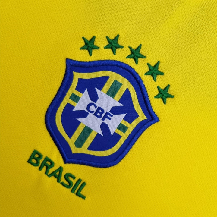 Camisa Retrô Seleção Brasil 2004/06 Home - FutStore Oficial!