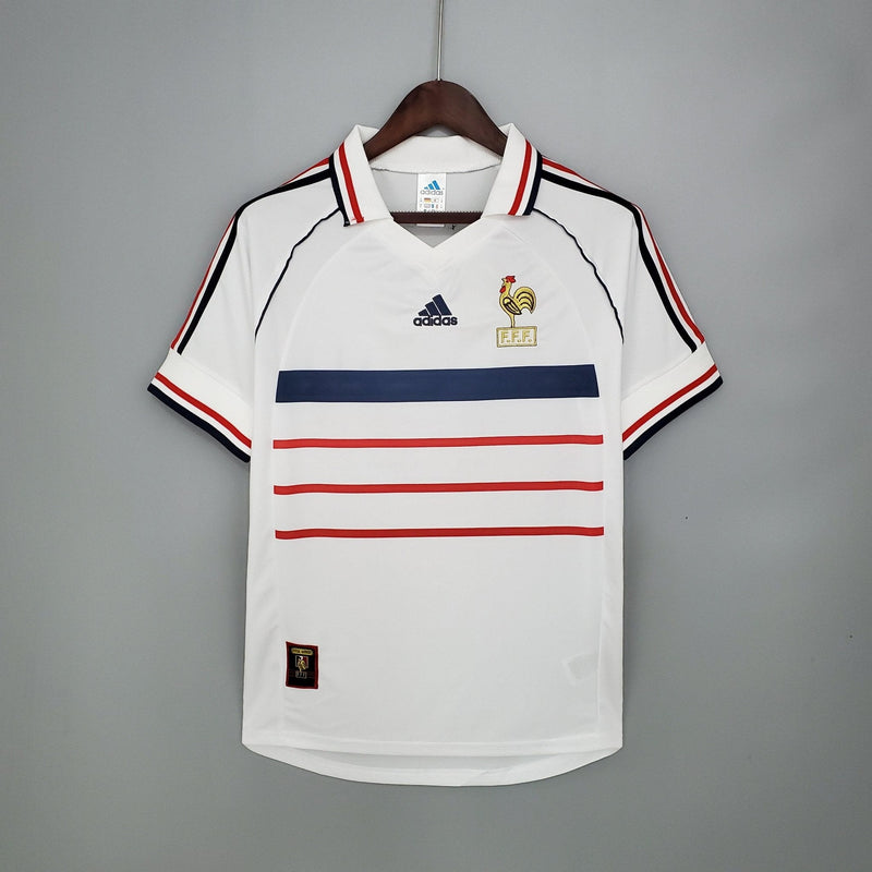 Camisa Retrô Seleção França 1998/98 Away - FutStore Oficial!