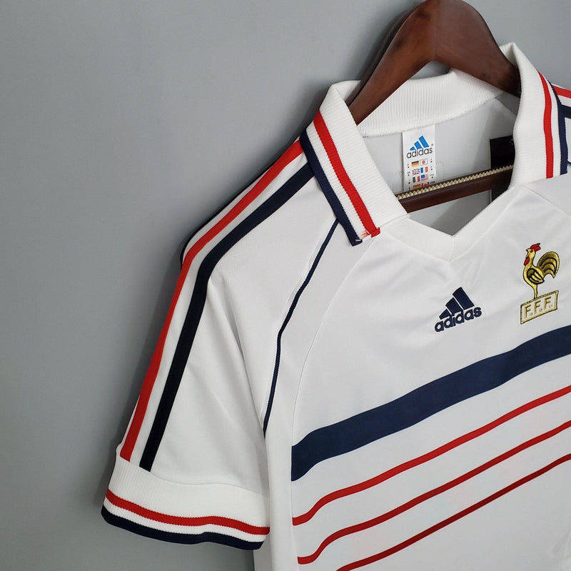 Camisa Retrô Seleção França 1998/98 Away - FutStore Oficial!