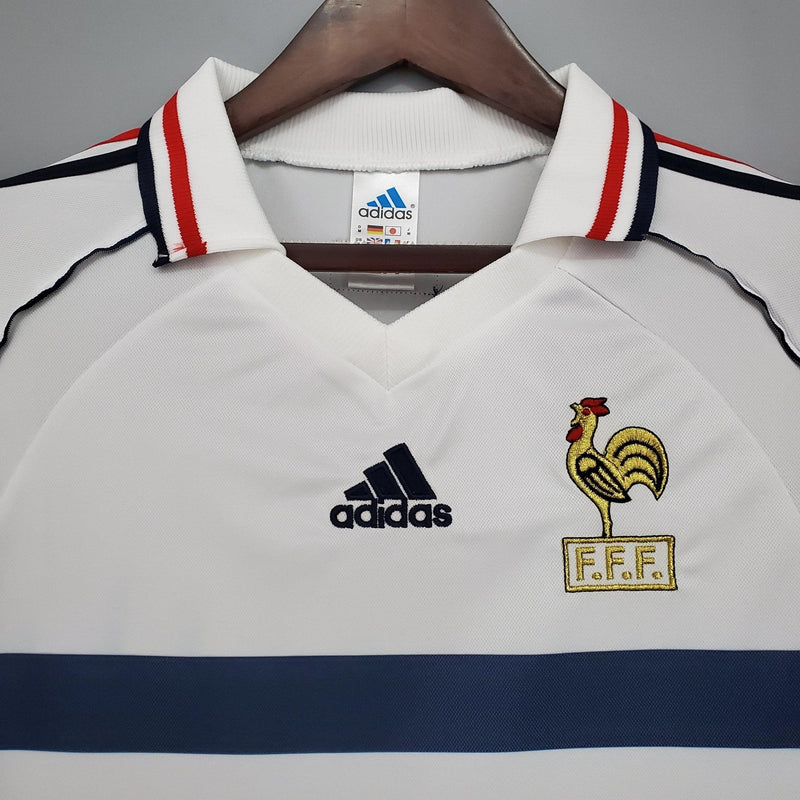 Camisa Retrô Seleção França 1998/98 Away - FutStore Oficial!