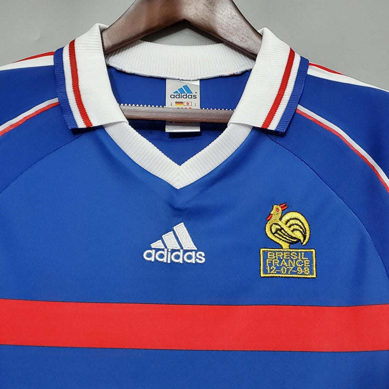 Camisa Retrô Seleção França 1998/98 Home - FutStore Oficial!