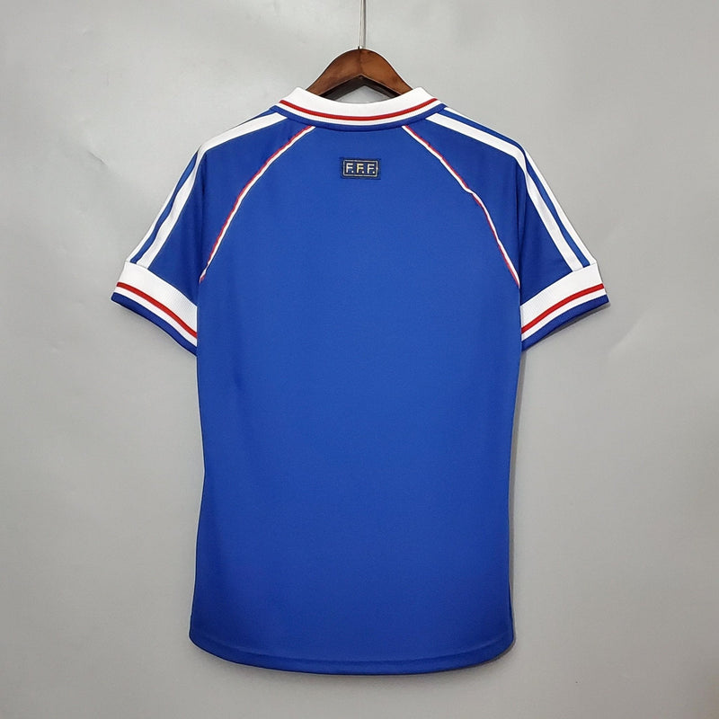 Camisa Retrô Seleção França 1998/98 Home - FutStore Oficial!