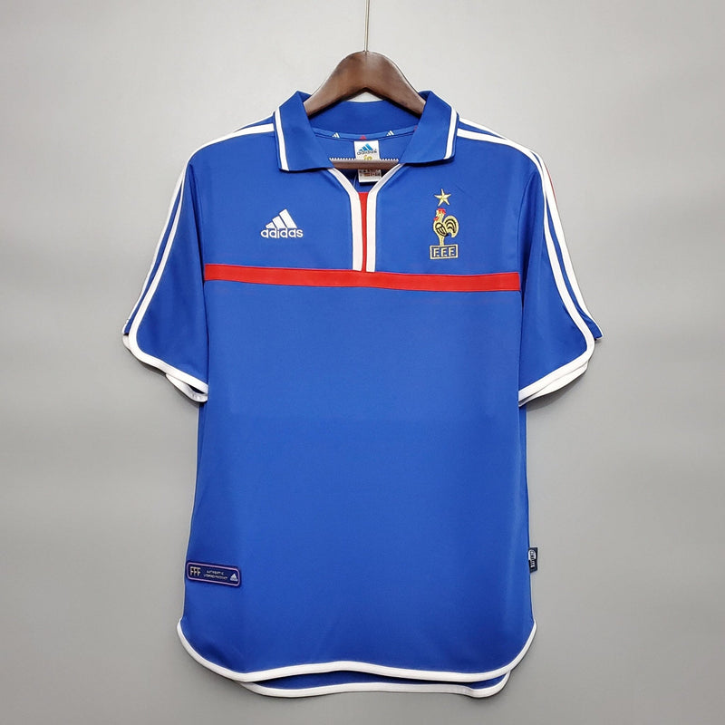 Camisa Retrô Seleção França 2000/00 Home - FutStore Oficial!