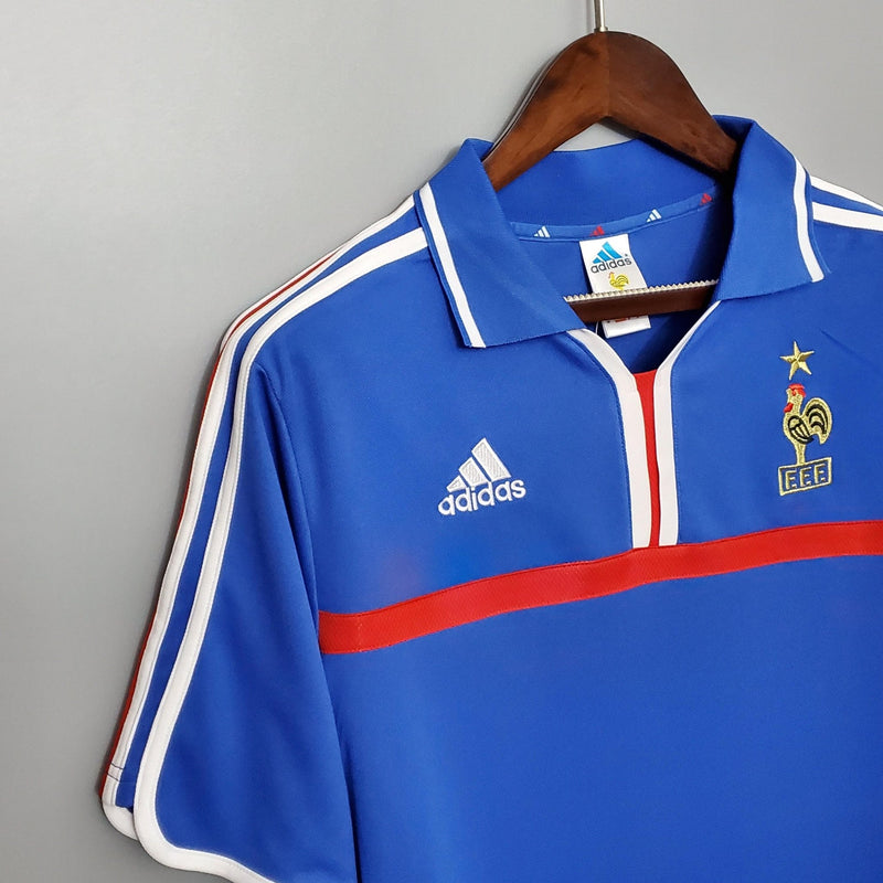 Camisa Retrô Seleção França 2000/00 Home - FutStore Oficial!