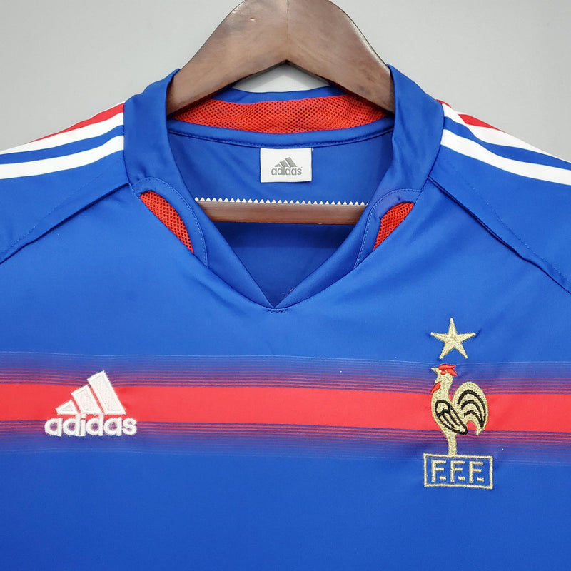 Camisa Retrô Seleção França 2004/04 Home - FutStore Oficial!