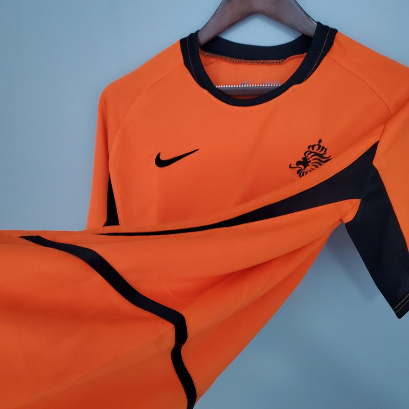 Camisa Retrô Seleção Holanda 2002/02 Home - FutStore Oficial!