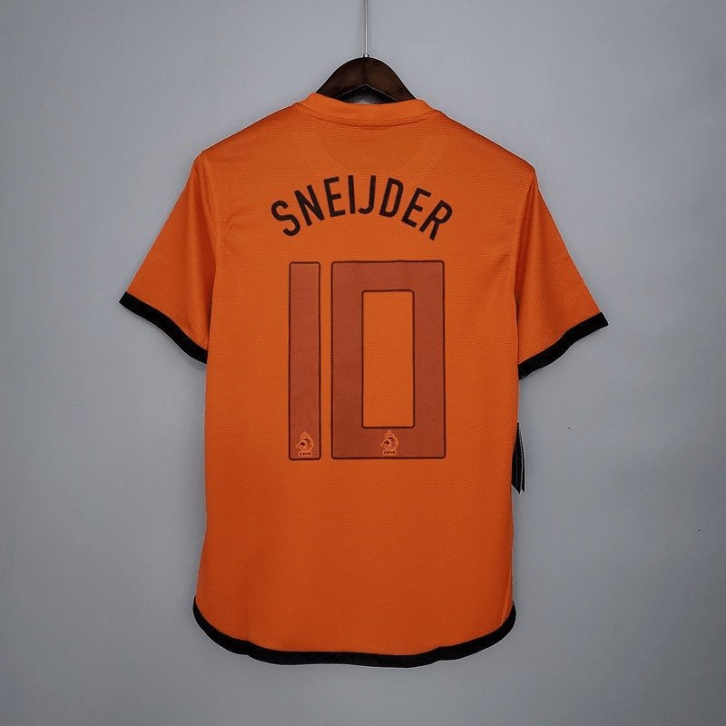 Camisa Retrô Seleção Holanda 2012/12 Home - FutStore Oficial!