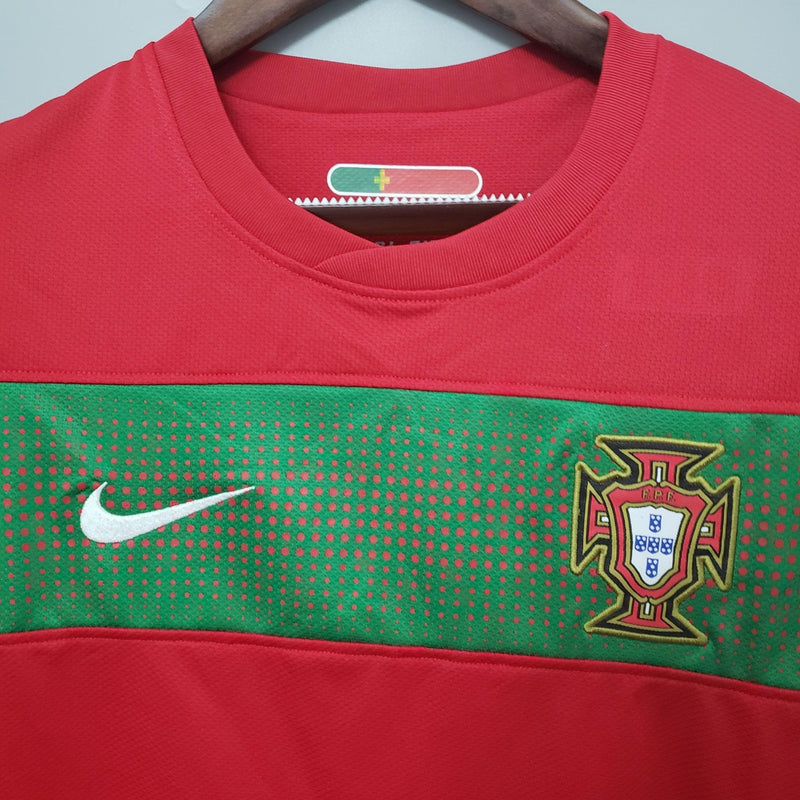 Camisa Retrô Seleção Portugal 2009/10 Home - FutStore Oficial!