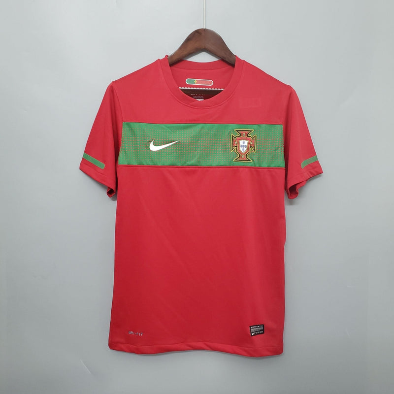 Camisa Retrô Seleção Portugal 2009/10 Home - FutStore Oficial!