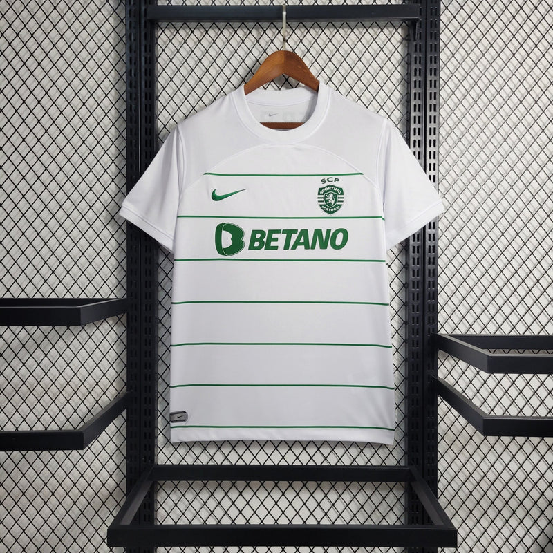 Camisa Sporting Away 23/24 - Nike Torcedor Masculina - Lançamento - FutStore Oficial!