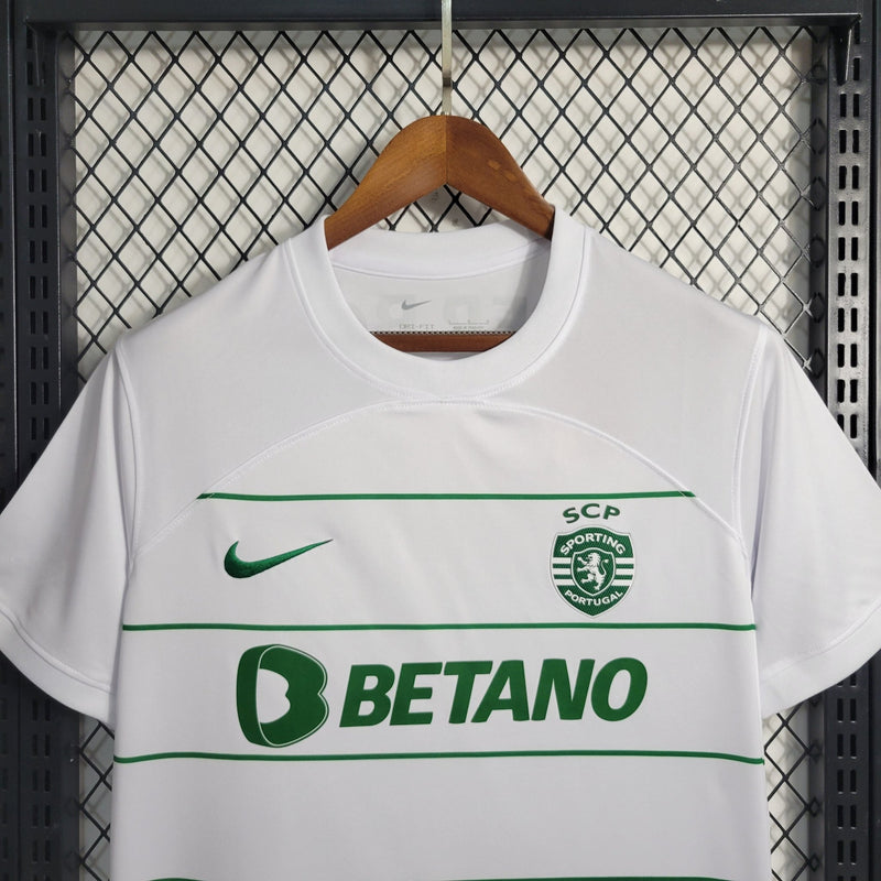 Camisa Sporting Away 23/24 - Nike Torcedor Masculina - Lançamento - FutStore Oficial!