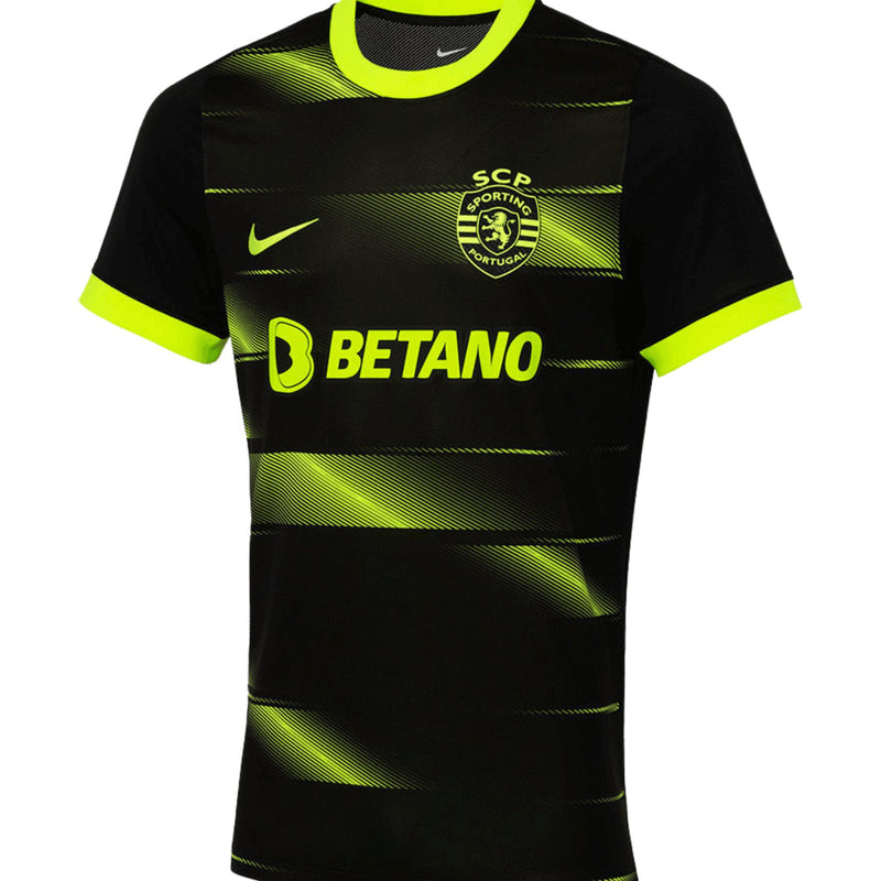 Camisa Sporting II 22/23 Torcedor Nike Masculina - Preto e Verde - FutStore Oficial!