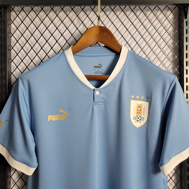 Camisa Uruguai 22/23 - Puma Torcedor Masculina - FutStore Oficial!