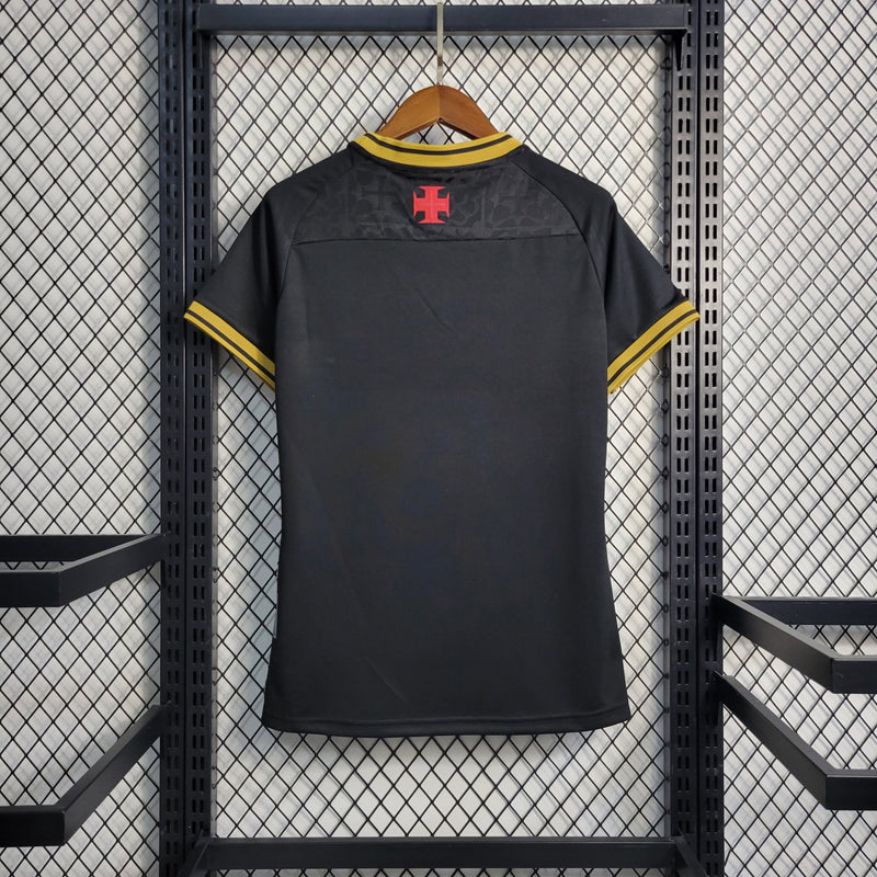 Camisa Vasco Edição especial 22/23 Kappa Torcedora Feminina- Preta - FutStore Oficial!