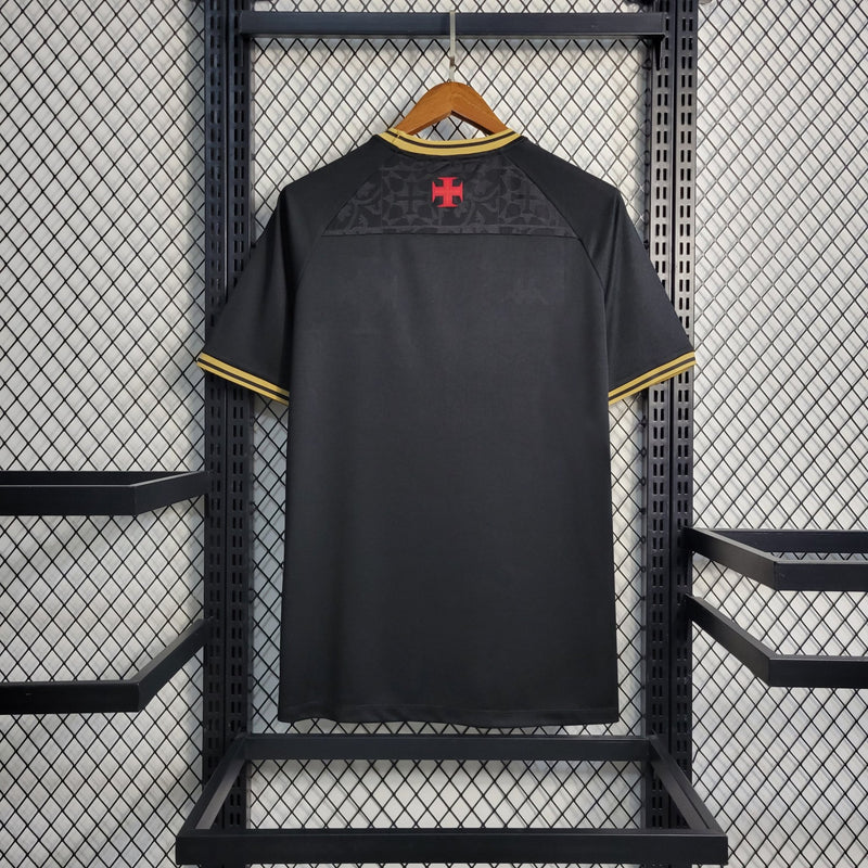 Camisa Vasco Goleiro II 2022 - Preto - Kappa Torcedor Pro Masculino - FutStore Oficial!