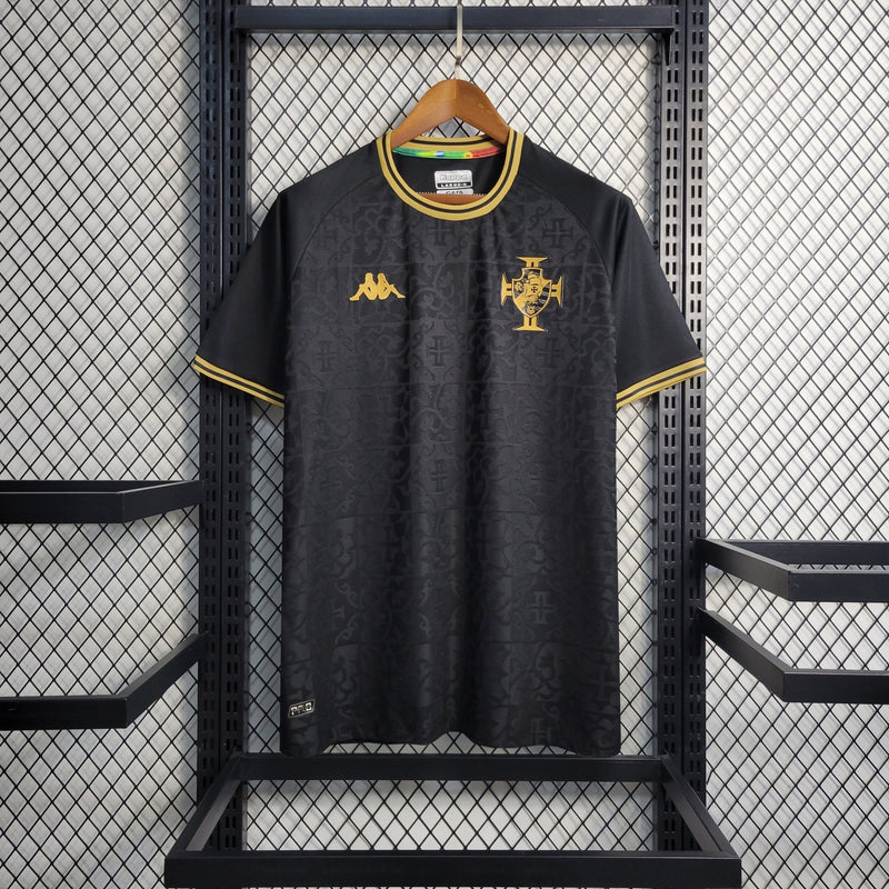 Camisa Vasco Goleiro II 2022 - Preto - Kappa Torcedor Pro Masculino - FutStore Oficial!