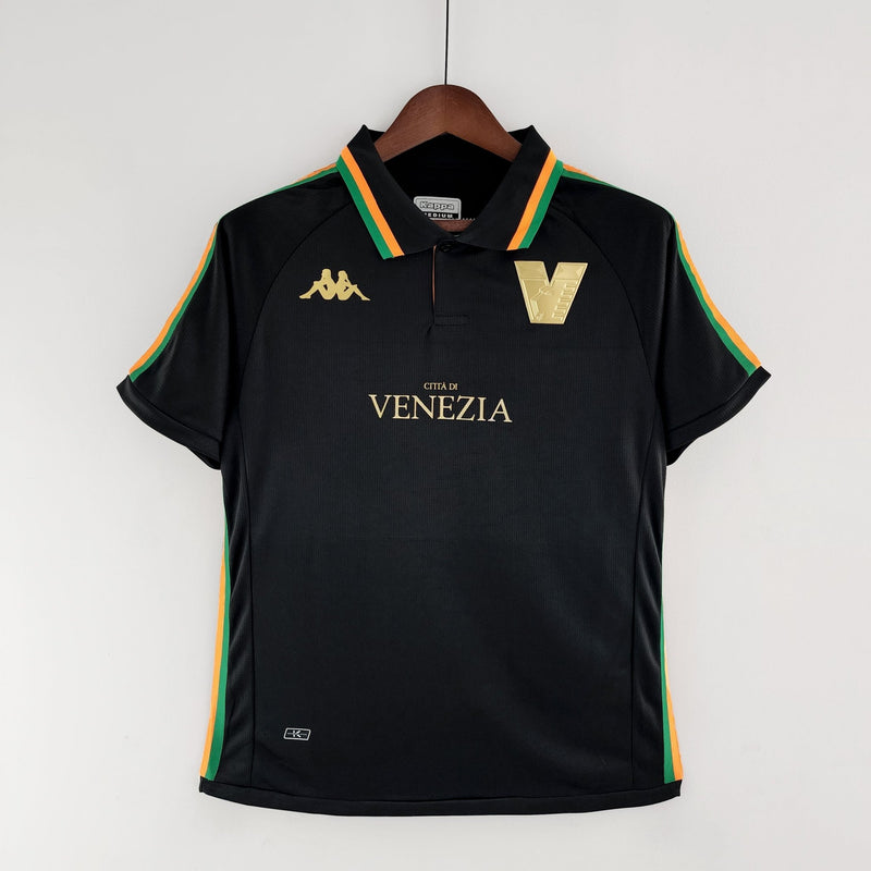 Camisa Venezia I 22/23 - Torcedor Kappa - Preto - FutStore Oficial!