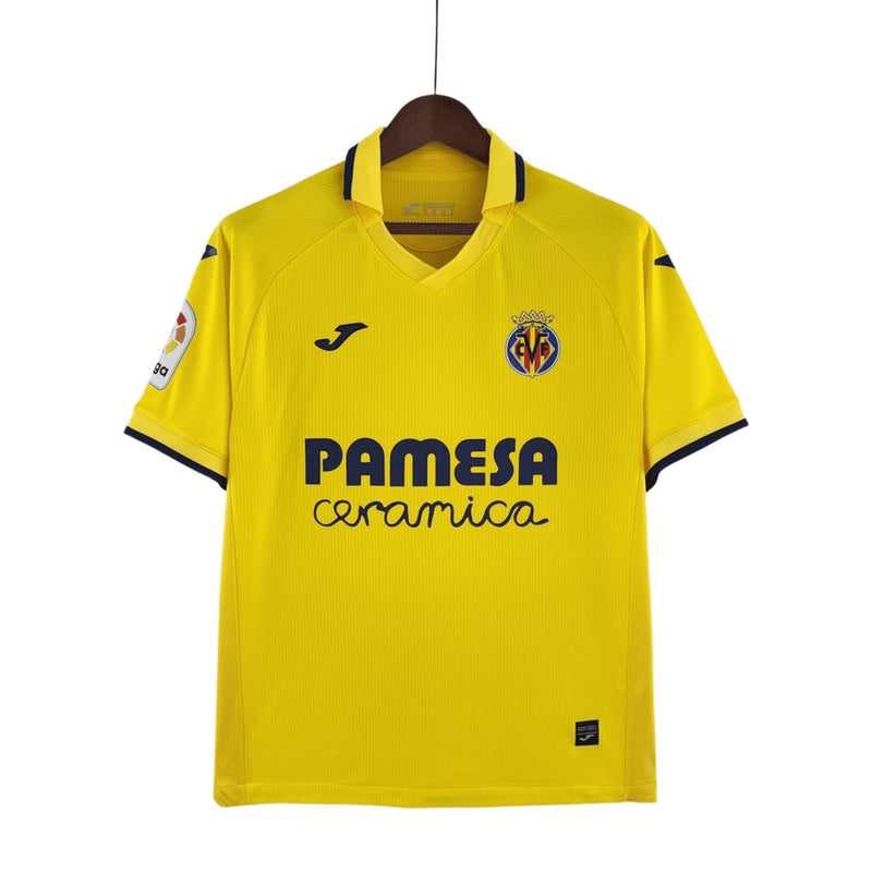 Camisa Villarreal I 22/23 - Joma Torcedor Masculina - Amarelo - FutStore Oficial!