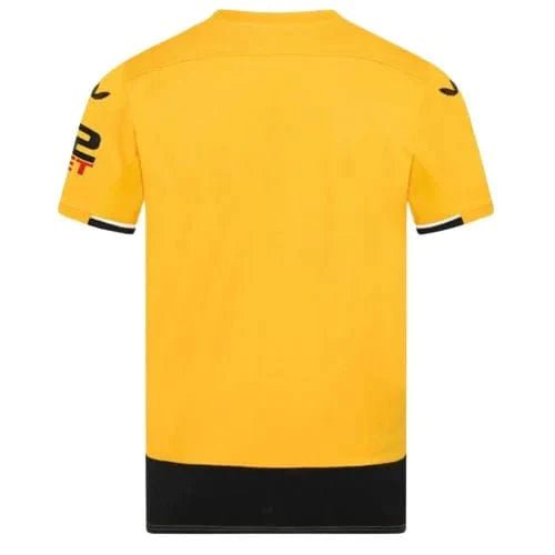 Camisa Wolverhampton I 22/23 - Torcedor Masculina - Amarelo e Preto - FutStore Oficial!