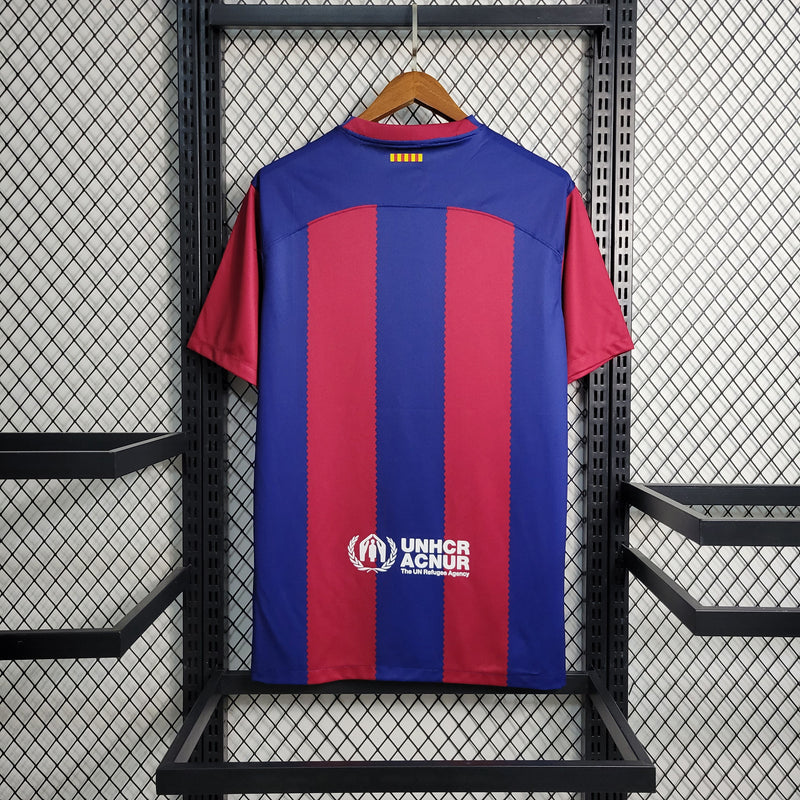 Camisa Barcelona Home 23/24 - Nike Torcedor Masculina - Lançamento - FutStore Oficial!