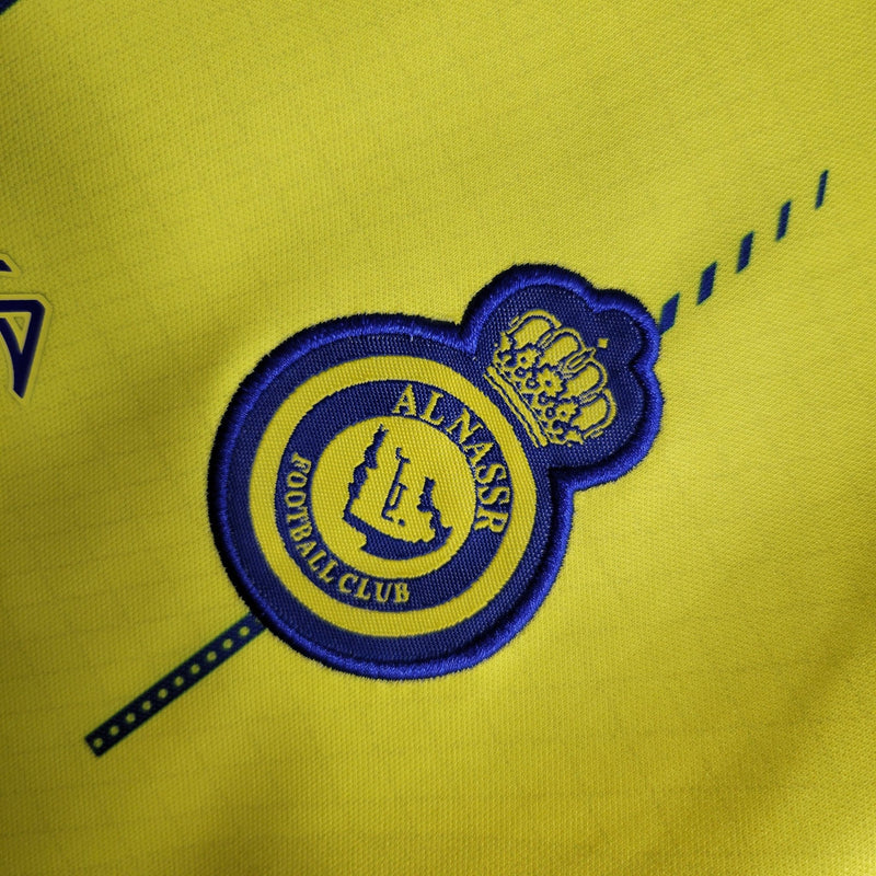 Kit Infantil Al Nassr Home 23/24 - FutStore Oficial!