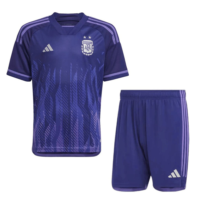 Kit Infantil Argentina II 22/23 - Adidas - FutStore Oficial!