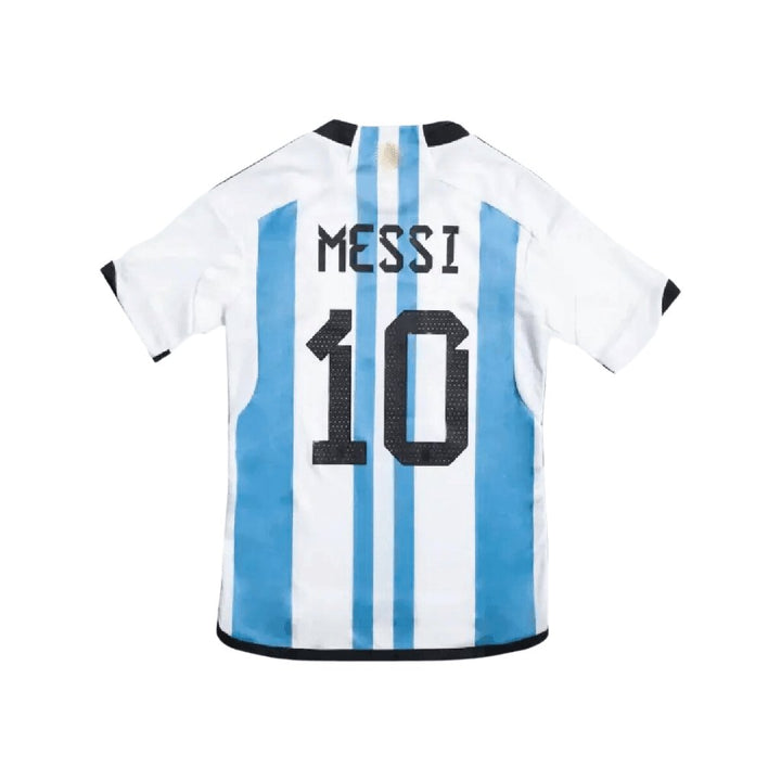 Kit infantil Argentina Personalizado Messi numero 10- Copa do Mundo - FutStore Oficial!