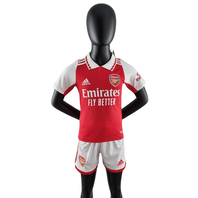 Kit infantil Arsenal I 22/23 - Adidas - FutStore Oficial!