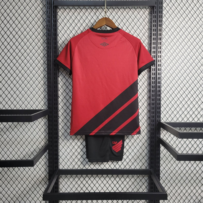 Kit Infantil Athletico Paranaense Titular 23/24 - FutStore Oficial!