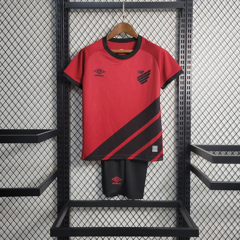 Kit Infantil Athletico Paranaense Titular 23/24 - FutStore Oficial!