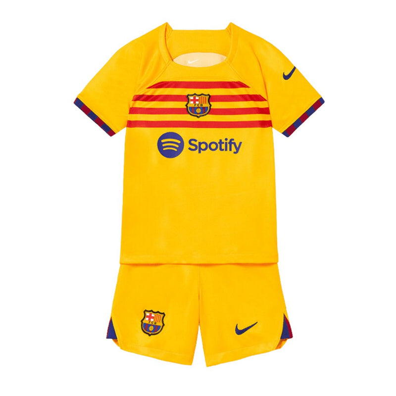 Kit infantil Barcelona IIII 23/24 - Nike - FutStore Oficial!