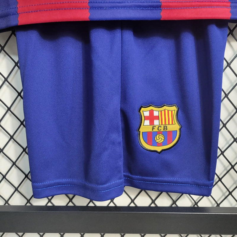 Kit Infantil Barcelona Titular 23/24 - FutStore Oficial!