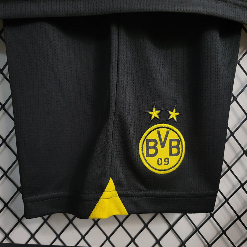 Kit Infantil Borussia Dortmund Home 23/24 - FutStore Oficial!