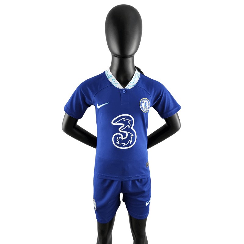 Kit Infantil Chelsea I 22/23 - Nike - FutStore Oficial!