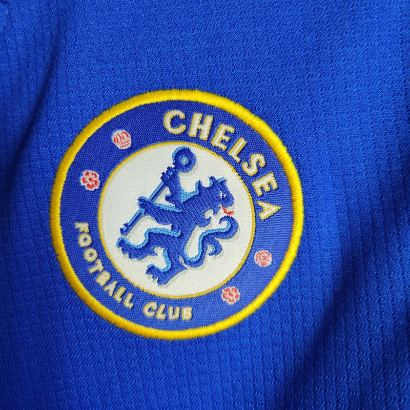 Kit Infantil Chelsea Titular 22/23 - FutStore Oficial!