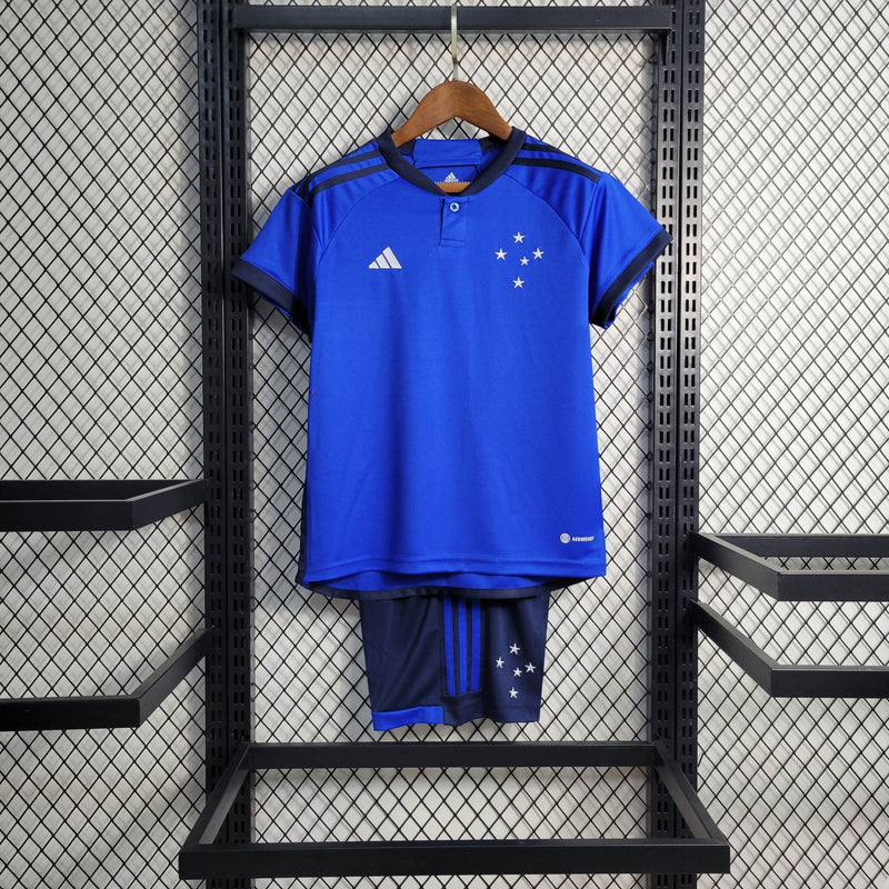 Kit infantil Cruzeiro Titular - 23/24 - FutStore Oficial!