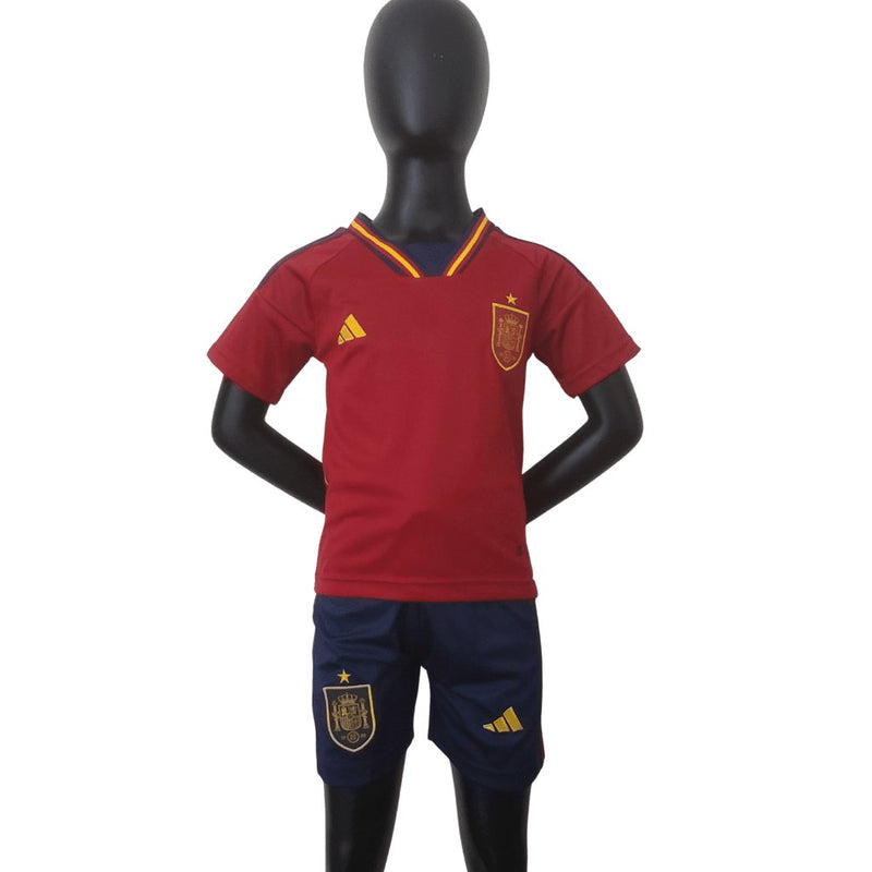 Kit Infantil Espanha I 22/23 - Adidas - FutStore Oficial!