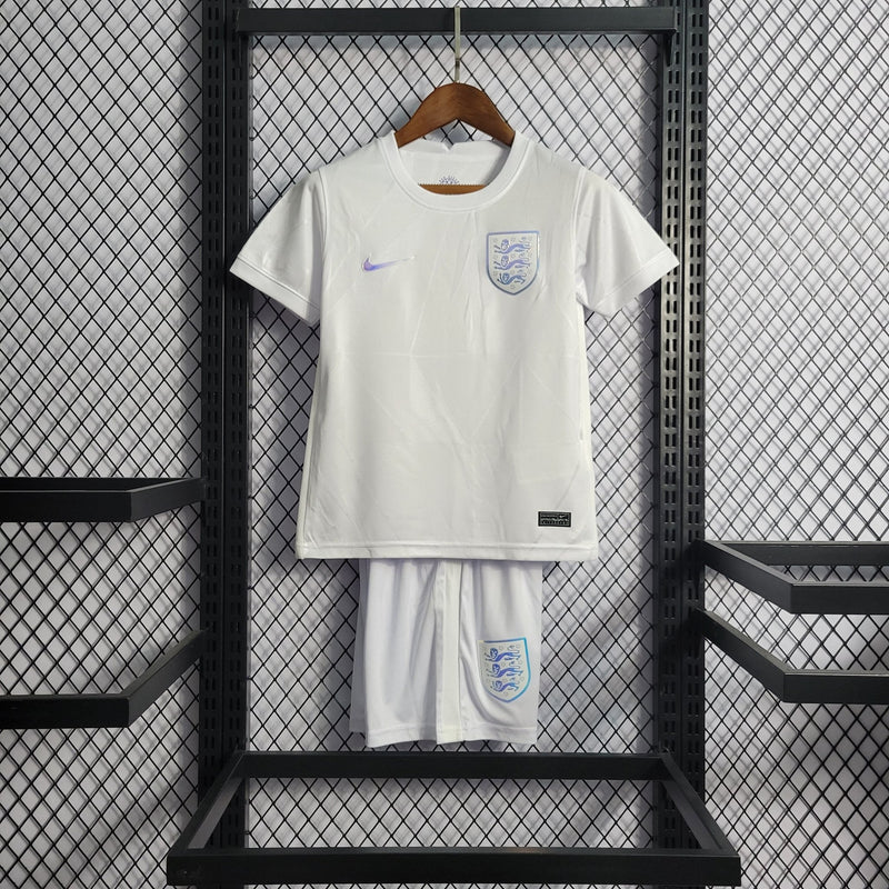 Kit Infantil Inglaterra Titular 22/23 - FutStore Oficial!