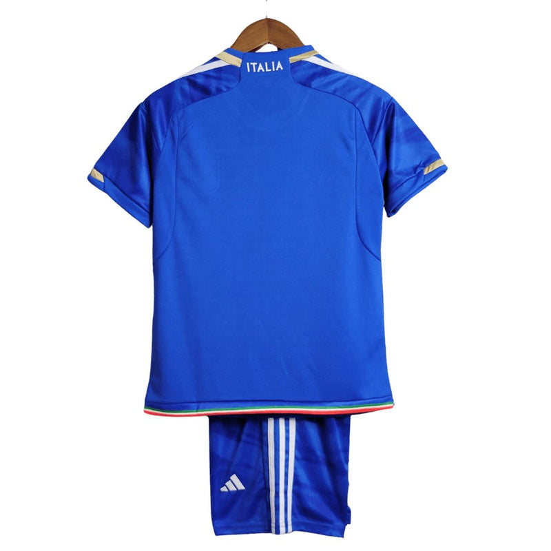 Kit Infantil Italia I 23/24 - Adidas - FutStore Oficial!