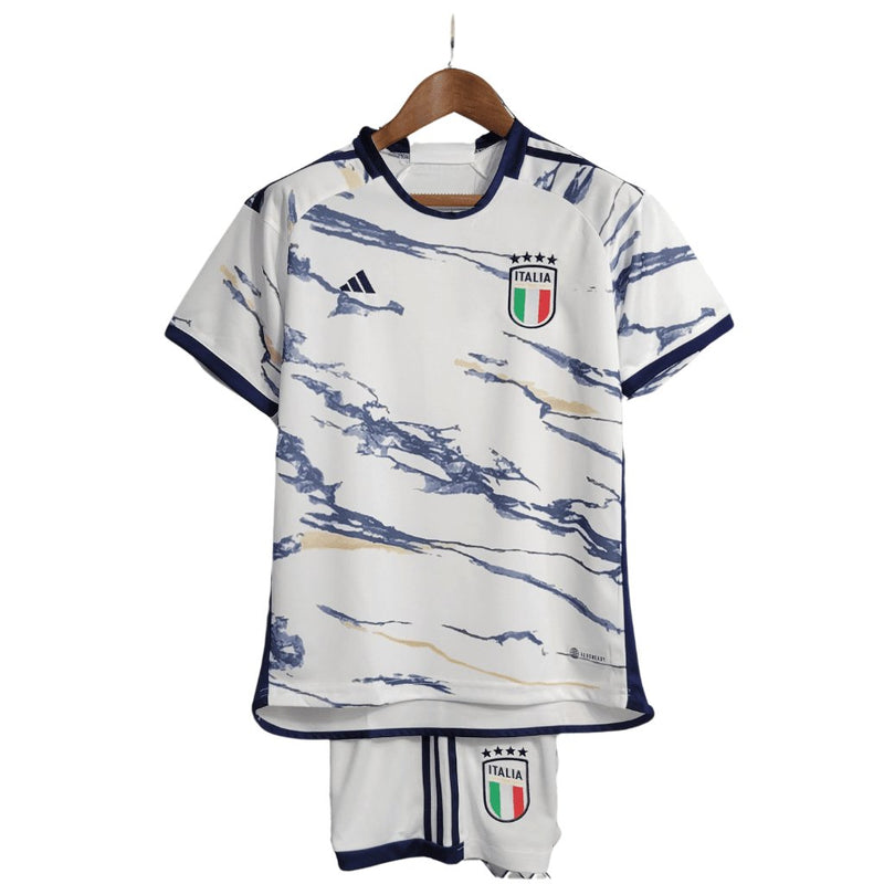 Kit Infantil Italia II 23/24 - Adidas - FutStore Oficial!