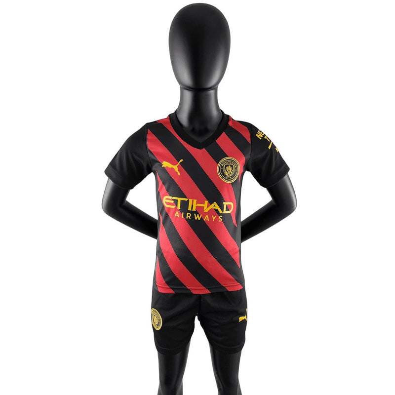 Kit Infantil Manchester City II 22/23 - Puma - FutStore Oficial!